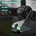 Miniatyrbilde 5 av 10: For Garmin Smart Watch ladedokking GRÅ grey