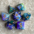Pikkukuva 8 / 10: 7kpl/ set Polyhedral Dice Dice Games 1 1 1