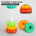 Miniatyrbild 7 av 10: Gears Stapling Ringar Leksak Spinning Stacker för förskolepresent