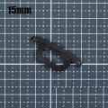 Miniatyrbilde 1 av 10: 4stk Ekstern stropping Plastspenne Snap 15MM 15mm