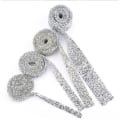 Miniatyrbillede 8 af 10: Rhinestone Ribbons Fix Rhinestone Tape 1,5CM 1,5CM 1.5cm