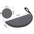 Miniatyrbillede 2 af 10: Digital opbevaringstaske Adapter Power Case GRÅ grey