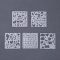 Pikkukuva 5 / 10: 20 kpl Graffiti Hollow Template Explosion Box Theme ALFANUMERIC Alphanumeric