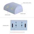 Miniatyrbillede 4 af 7: Underskabslys Garderobelyssensor LED