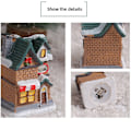 Miniatyrbild 6 av 10: Mini House Miniatyr julprydnader J J J