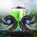Miniatyrbilde 8 av 9: 12V Dual Head Car Fan Cooler Fans 12V 12V 12V