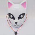 Miniatyrbillede 9 af 10: Fox Mask Anime Mask TYPE B TYPE B Type B