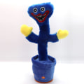 Miniatyrbillede 6 af 11: Poppy Playtime Huggy Wuggy Dansende Kaktus Legetøj BLÅ blue