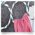 Pikkukuva 5 / 10: Huiviteline Huivinpidike 7 LOOP HUIVINPIDIKE 7 LOOP HUIVI 7 loop scarf holder