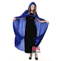 Pikkukuva 2 / 4: Halloween Cloak Black Adult Cloak Vampire Costume 170cm red