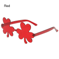 Pikkukuva 1 / 10: Irish Shamrock Aurinkolasit Vihreät Four Leaf Clover Glasses RED RED Red