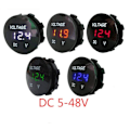 Miniatyrbild 2 av 8: Digital Voltmeter Tester Voltmeter LED Display Panel orange