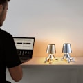 Miniatyrbillede 9 af 10: Bordlampe Golden Man 8045 8045 8045