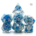 Pikkukuva 1 / 10: 7 kpl/ set nestemäiset noppasarjat set nopat 10 10 10