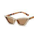 Miniatyrbilde 1 av 10: Cat Eye Solbriller Glitter Solbriller LEOPARD LEOPARD Leopard