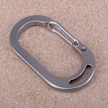 Miniatyrbillede 4 af 10: 2 stk Fjederspænder U-formet Ring SORT Black