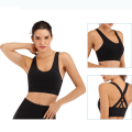 Miniatyrbild 1 av 9: Sport-BH Push-Up Väst SVART XL XL BLACK XL-XL