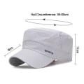Pikkukuva 2 / 10: Military Cap Flat Top Caps MUSTA black
