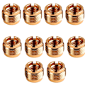 Miniatyrbillede 1 af 7: 10 stk Mikrofonskruer Mikrofonstativ ALUMINIUM ALUMINIUM aluminum