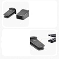 Miniatyrbillede 9 af 10: 2stk Elastisk Rope Webbing Ropes Spænde SORT Black