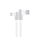 Pikkukuva 1 / 10: 2 kpl Datakaapeli Latauskaapeli VALKOINEN MICRO USB MICRO USB White Micro USB-Micro USB