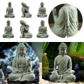 Miniatyrbillede 4 af 10: Buddha akvarium dekoration akvarium statue SC C SC