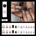Miniatyrbillede 6 af 10: 24 stk. False Nails Long Square W541 W541 W541