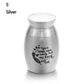 Kremeringsurner til kæledyr Askeholder Keepsake SILVER S Silver S