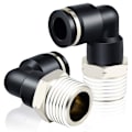 Miniatyrbillede 5 af 7: 10 stk. Push To Connect Tube Fitting PNEUMATISK Hanalbue Hurtig