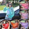 Miniatyrbilde 8 av 8: Chiffongskjerf Langermet Poncho FARGE 4 FARGE 4 Color 4