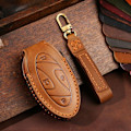 Miniatyrbillede 1 af 10: Bilnøglekasse Key Protect Cover Shell 5 KNAPPER BRUN 5 KNAPPER 5 Buttons Brown
