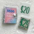 Pikkukuva 4 / 10: Mini Binder Savings Challenge Challenge Binder 150 DOLLAR 150dollar
