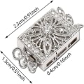 Miniatyrbillede 2 af 3: Halskæde Layering Clasps Separator Clasp Converter