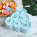 Pikkukuva 4 / 10: Silikoniset mehukuivat molds DIY Ice Pop Molds Kotitekoiset VIHREÄT Green