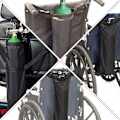 Miniatyrbillede 8 af 9: Opbevaringspose Iltcylinder Taskepose Buggy stofholder
