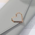 Miniatyrbillede 4 af 10: Kvinder Punge Punge Love Heart Punge LYS PINK Light Pink