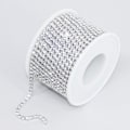 Miniatyrbilde 8 av 10: Rhinestone Chains AB Dense Claw Chain GULL SORT GULL SORT Gold black