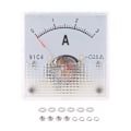 Miniatyrbilde 9 av 10: DC Amp Meter Analog Panel Meter 0-3A 0-3A