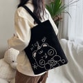Miniatyrbild 4 av 10: Cartoon Canvas Bag Handtag Bags 2 2 2