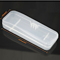 Miniatyrbillede 2 af 4: Mænds barberkasse barbermaskine container barberkasse Transparent