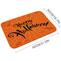 Pikkukuva 2 / 10: Happy Halloween Door Matt Spider Web -matto 3 3 3