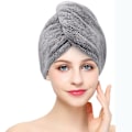 Pikkukuva 1 / 10: Mikrokuituhiuspyyhekääre Kuiville cap HARMAA GREY