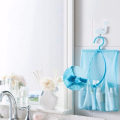 Miniatyrbilde 3 av 10: 2 Stk Oppbevaring Klesklype Mesh Pocket Organizer BLÅ Blue