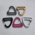Miniatyrbillede 10 af 10: Triangle Carabiner Spring Quickdraws Clip SORT Black