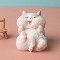 Miniatyrbilde 4 av 10: Resin Cat Statue Bobblehead Ornament 4 4 4