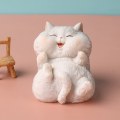 Miniatyrbilde 4 av 10: Resin Cat Statue Bobblehead Ornaments 2 2 2