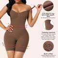 Miniatyrbillede 8 af 10: Bodysuit Shapewear ABRICOT S/M Apricot S/M