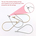 Miniatyrbilde 4 av 5: Beading Hoop Teardrop Shape Beading Hoop øredobber
