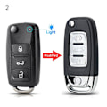 Miniatyrbillede 6 af 10: Remote Key Shell Folde Key Case TYPE A TYPE A Type A