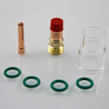 Miniatyrbild 8 av 10: 7 st/ set #12 Pyrex Glass Cup Kit Tig svetsbrännare 2,0MM 2,0MM 2.0mm